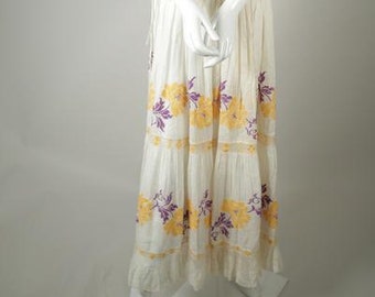 Hungarian Embroidered Skirt From the 1910s - Etsy