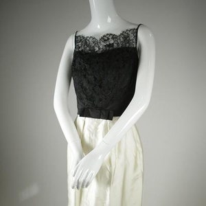 1960s Black & White &quot;Audrey Hepburn&quot; Dress