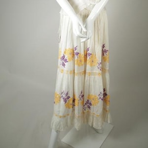 Hungarian Embroidered Skirt from the 1910s