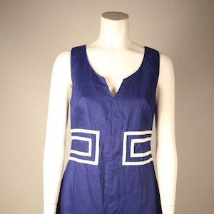 Contemporary Sapphire Blue Mini Dress