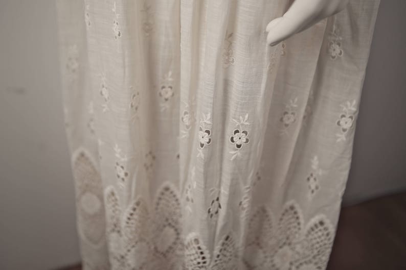 Rare Vintage Edwardian Cotton Wedding Dress in Excellent - Etsy