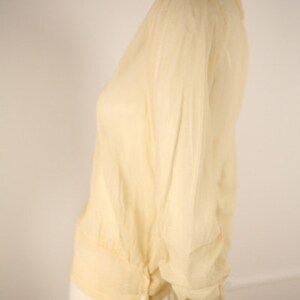 Edwardian Cotton Buttoned Blouse image 3