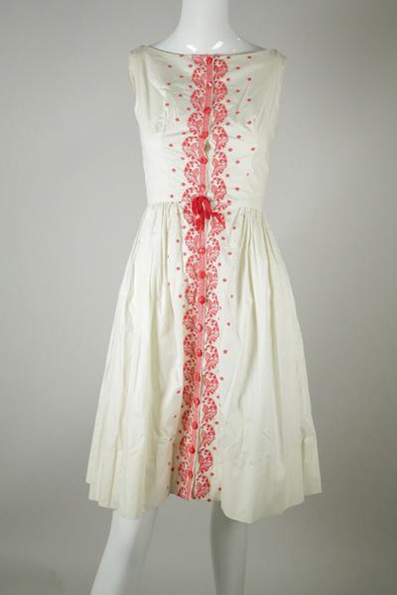 1950s Cotton Sundress