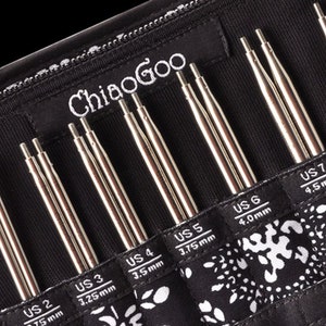 ChiaoGoo Twist red lace tips set small 2,75-5,0mm