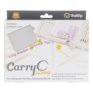 Tulip CarryC Long Bambus Stricknadel Complete-Set TCC-10 Bild 2