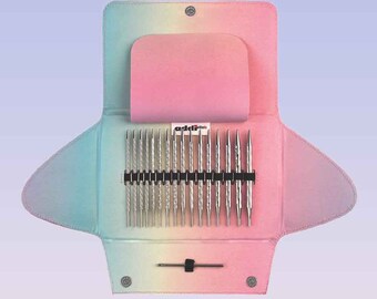 Addi クリック ユニコーン レース ロング編み針セット 3.50-8.00 mm Addi クリック ユニコーン レース ロング編み針セット 3.50-8.00 mm