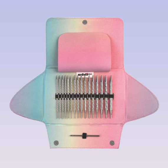 Addi クリック ユニコーン レース ロング編み針セット 3.50-8.00 mm