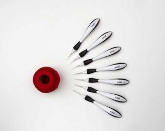 Addi swinging yarn crochet hook set 0.50-1.75 mm
