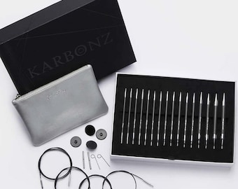 Knit Pro Luxury Karbonz Knitting Needle Special Set 41630