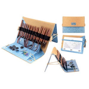 Knit Pro Deluxe cord needles set Ginger 31281