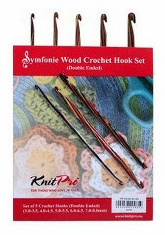 Knit Pro Crochet Hook Set SYMPHONIE Bilaterally 3-8mm 20730 -  Denmark