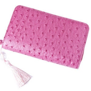 Tulip &quot;Etimo Rose&quot; crochet hook case with tassel without content TER-13e