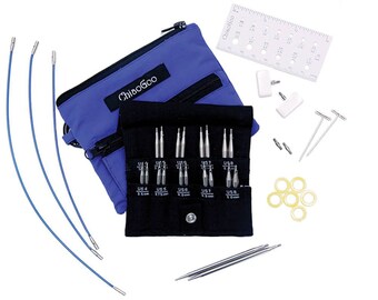ChiaoGoo Twist röda spetsspetsar set Shorties 3,5-5 mm 5 cm/8 cm långa CG7230S