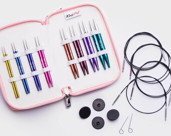 KnitPro Zing interchangeable circular knitting needle set Deluxe Special K47425