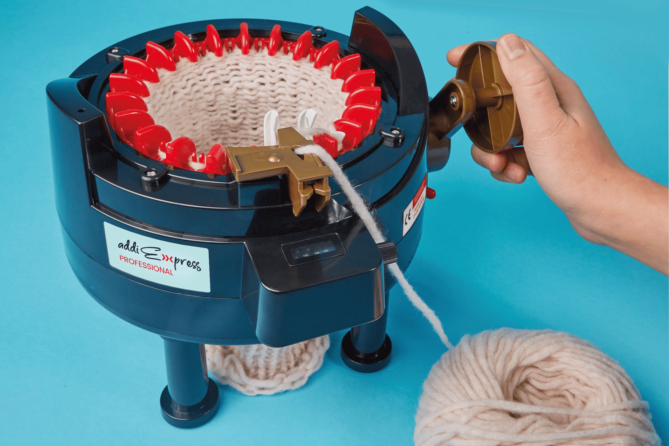 addi Express Professional Knitting Machine – Icon Fiber Arts