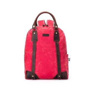 DELLA Q canvas backpack with choice of colors