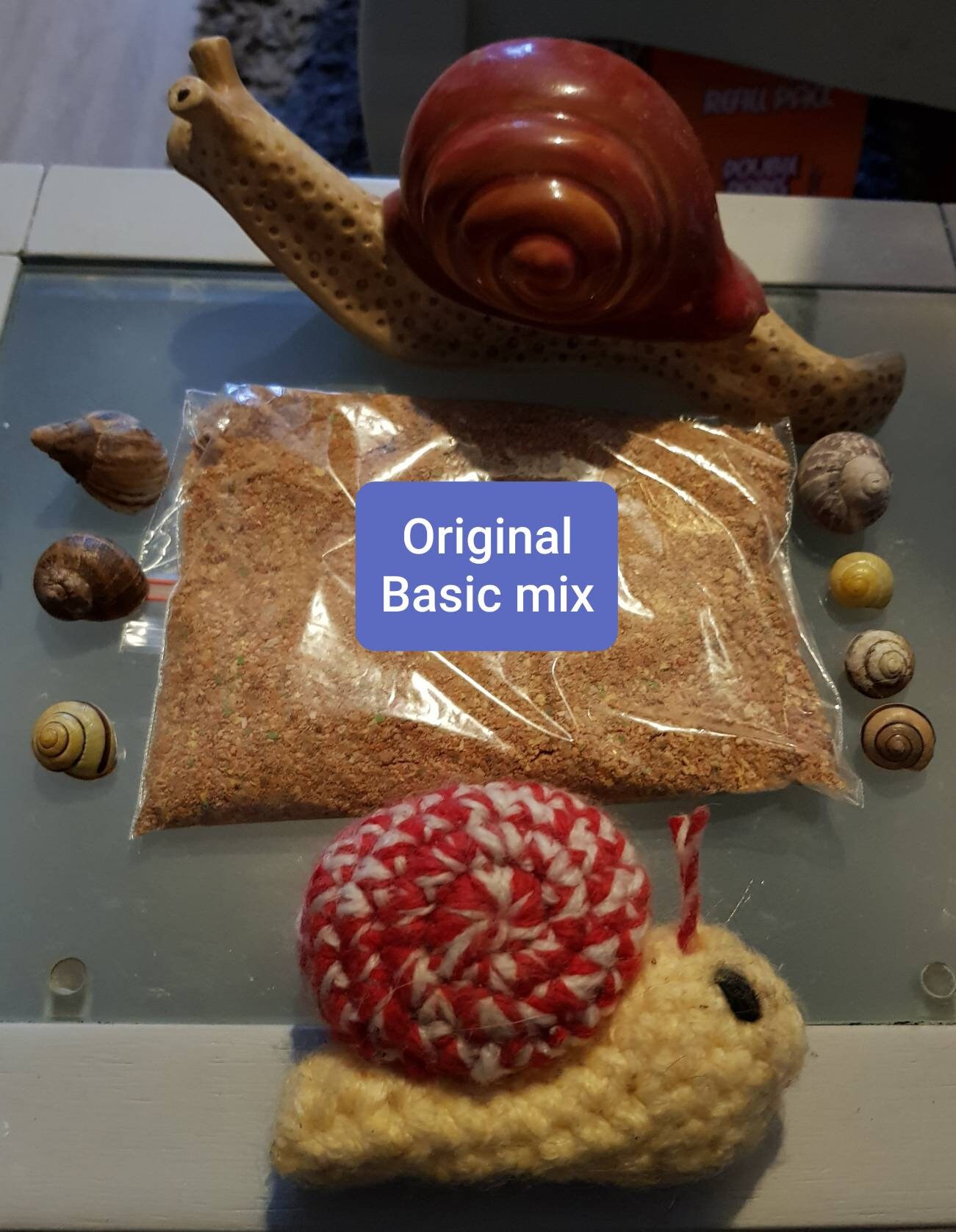 100g of Basic Snail Feed Mix Etsy