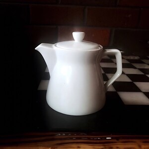 S.P.M. Walkure-Bayreuth Bavaria Germany White Porcelain Cream Jug with Lid - Vintage German Pottery Milk Jug