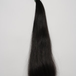 Natuurlijke hairextensions Donkerbruin/Zwart 50 cm (20 inch) 100 gram (3,53 oz)