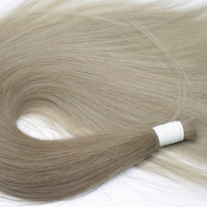 LUX Natural Ukrainian Slavic Hair Extension OMBRE BROWN 63cm/25&quot; & 147gr/ 5,19oz