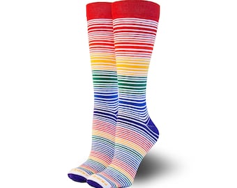 Skarpetki Sugar High Rainbow Crew Pride – unisex