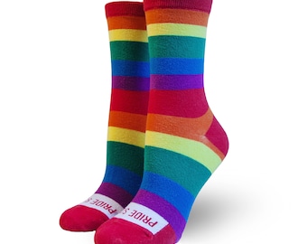 Pełne skarpetki Rainbow Crew Pride - unisex