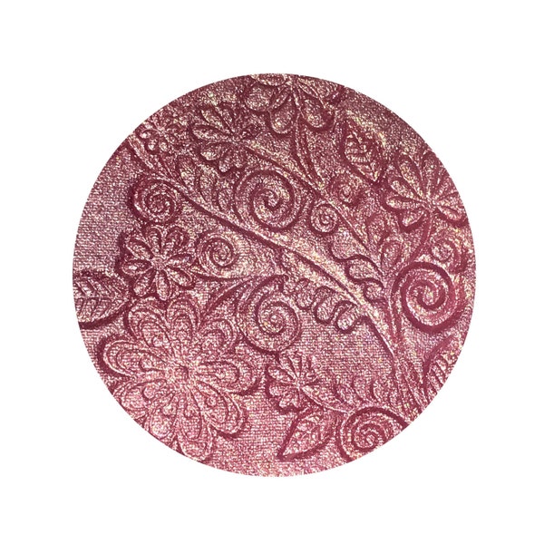 SWEET ANGELIQUE- Pressed Highlighter / Blush / Eyeshadow- duochrome pink with a gold shift