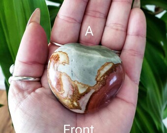 Polychrome Jasper Heart