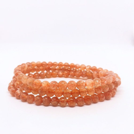 Sunstone Bracelet, Multi Layer Bracelet, Bracelet de pierre de soleil, Sonnenstein Armband, Leadership Gift, unique gifts,  Christmas gifts