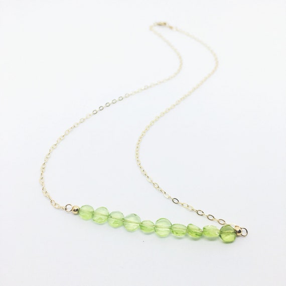 peridot choker
