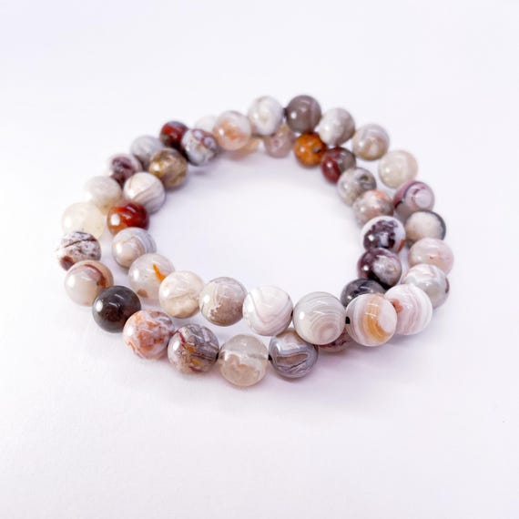 Crazy Lace Agate Bracelet