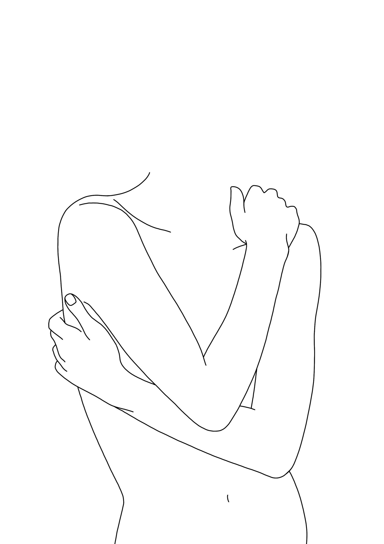 Set of 3 Art Prints Minimal Black and White Illustrations Etsy Ireland