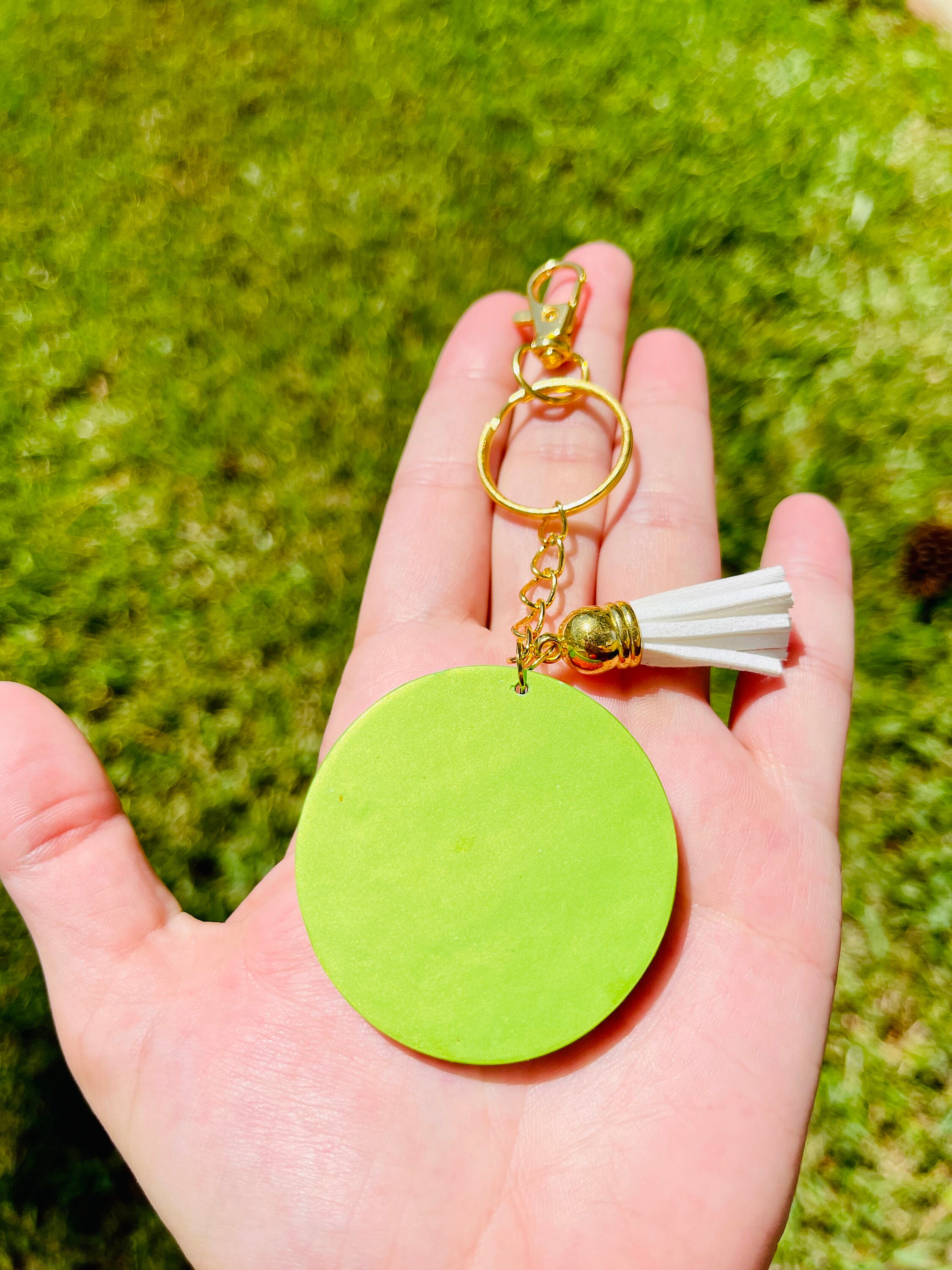 Mini Blumen Garten Schlüsselanhänger Polymer Clay Etsy