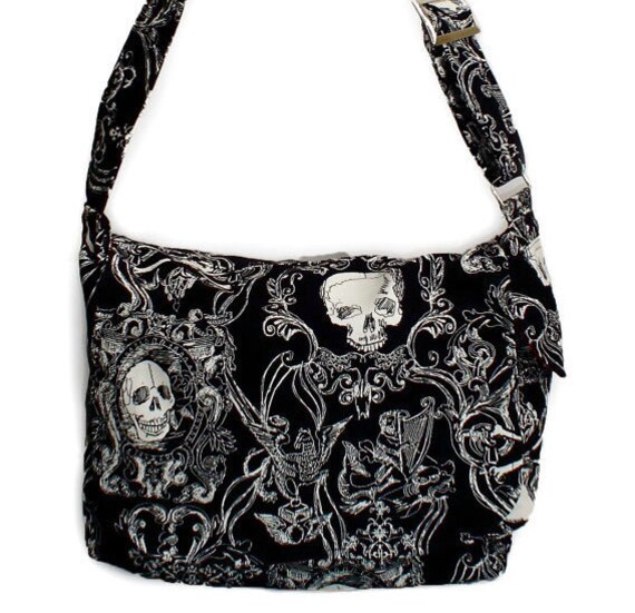 gothic diaper bag