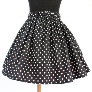 Girls 1950s Polka Dot Skirt - Etsy