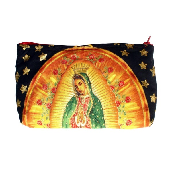 Black Guadalupe Wallet / Coin purse