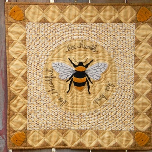 Bee Humble Wool Applique Quilt Pattern