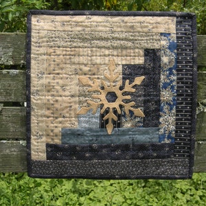 Snowflake Candle Mat Wool Kit and Pattern - Etsy