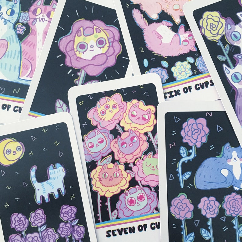 The Weird Cat Tarot Deck and Guidebook image 8