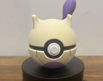 Exhibidor de Pokébola de Mewtwo