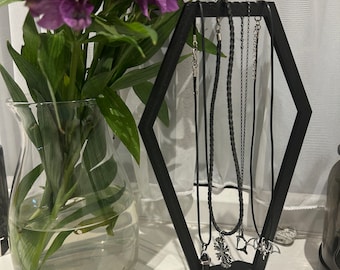 Coffin - necklace stand
