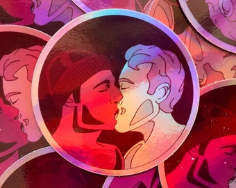 Gay Kiss Sticker