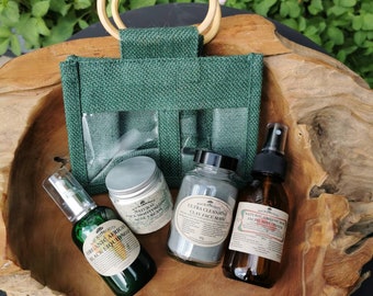 Acne/Oily Facial gift set + African black soap wash