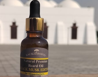 Black Musk Beard oil