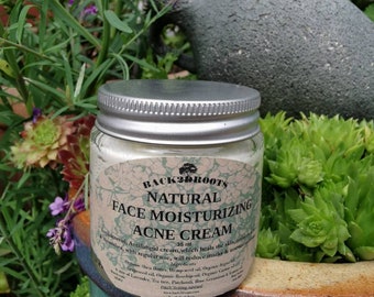 Natural Organic Face Moisturising Cream Acne/Oily skin prone