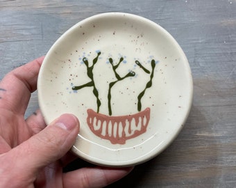 Ceramic Dish Trinket Plate