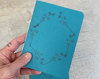 Hand bound sketchbook journal notebook