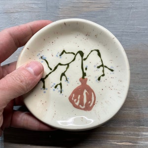 Ceramic Dish Trinket Plate image 1