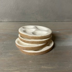 Ceramic paint palette miniature palette watercolor palette