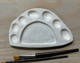 Ceramic Paint Palette painting accessories functional ceramics pottery